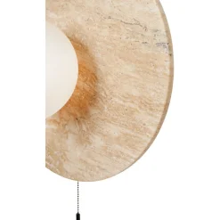 Seinävalaisin Linento Lighting Tor-Nun-B beige/valkoinen