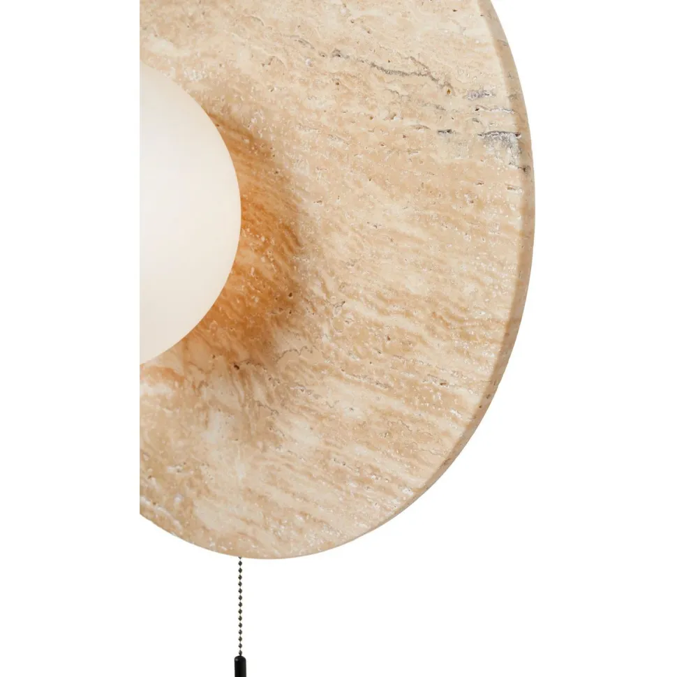 Seinävalaisin Linento Lighting Tor-Nun-B beige/valkoinen