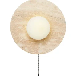 Seinävalaisin Linento Lighting Tor-Nun-B beige/valkoinen