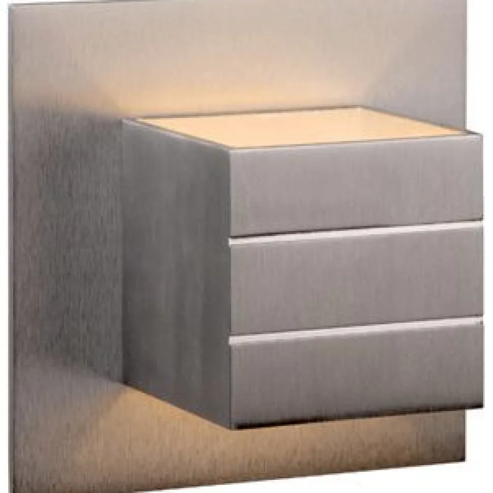 Seinävalaisin Lucide Bok 1 40W 230V IP20 mattakromi