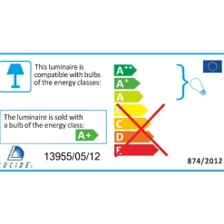 Seinävalaisin Lucide Caro LED Ø9 cm GU10 1x5W satiinikromi