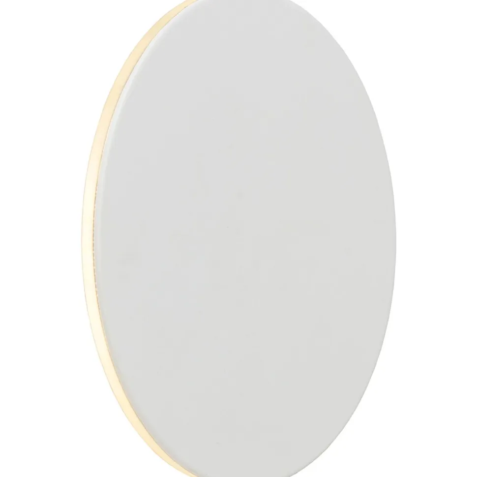 Seinävalaisin Lucide Eklyps LED Ø15 cm 1x6W valkoinen