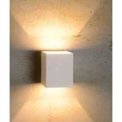 Seinävalaisin Lucide Xera kuutio 42W valkoinen