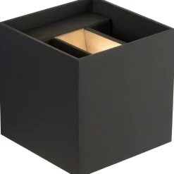 Seinävalaisin Lucide Xio LED neliö 1x4W harmaa
