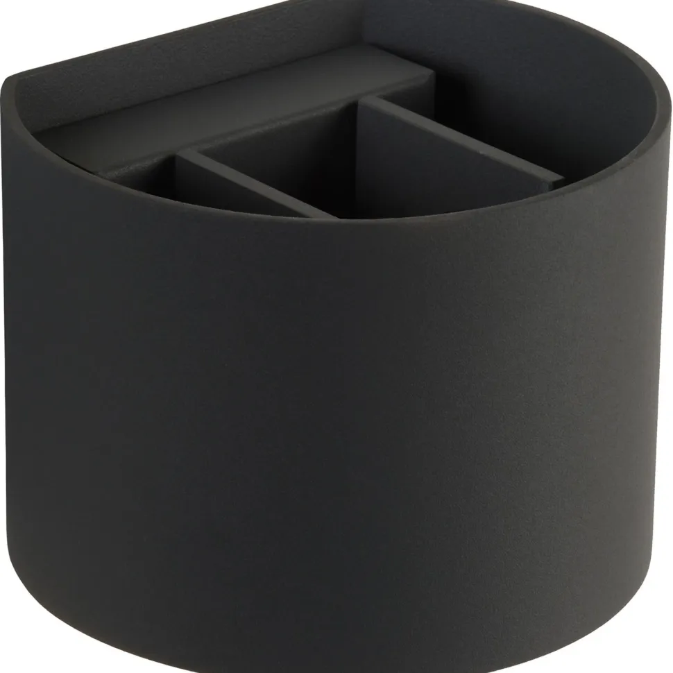 Seinävalaisin Lucide Xio LED pyöreä 1x4W harmaa