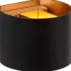 Seinävalaisin Lucide Xio LED pyöreä 1x4W musta