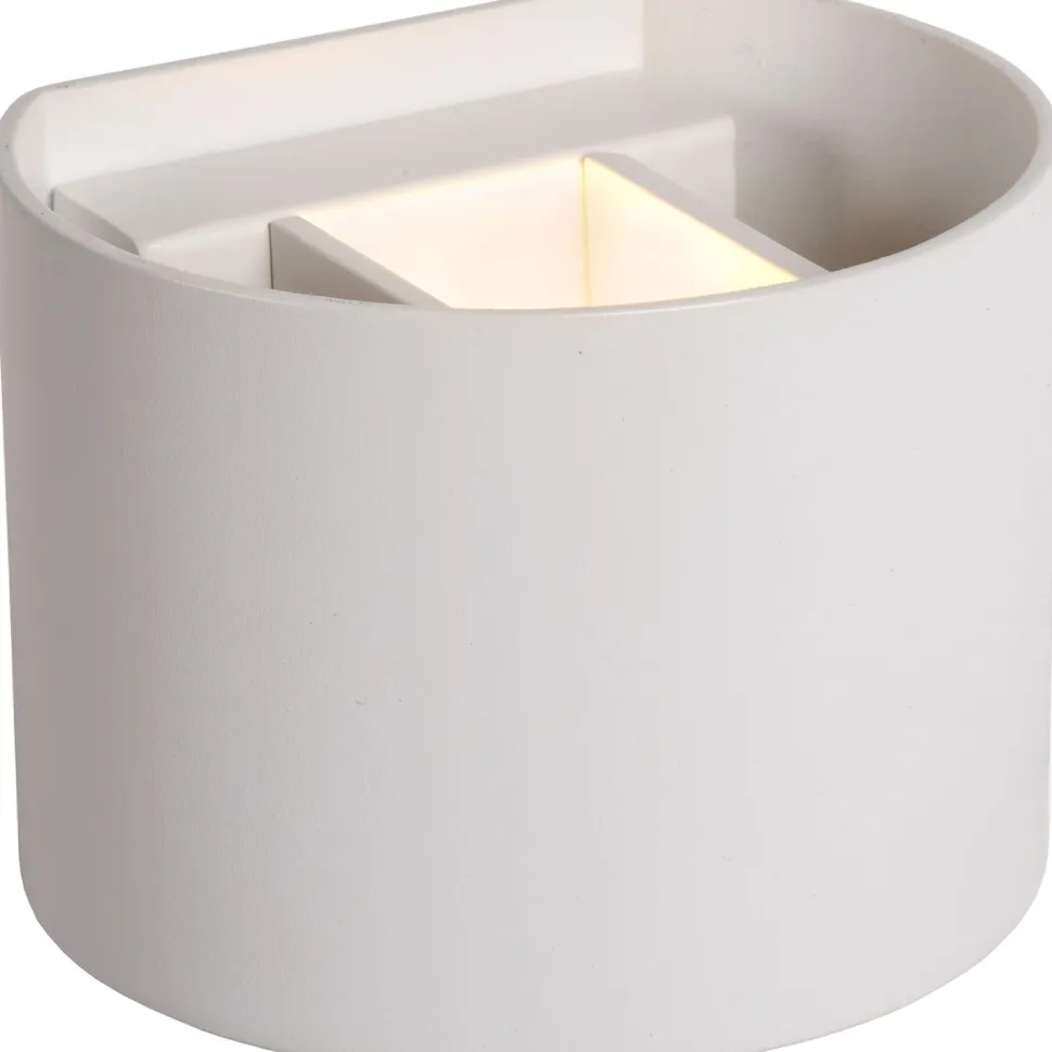 Seinävalaisin Lucide Xio LED pyöreä 1x4W valkoinen