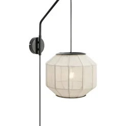 Seinävalaisin Markslöjd Asuka beige/musta