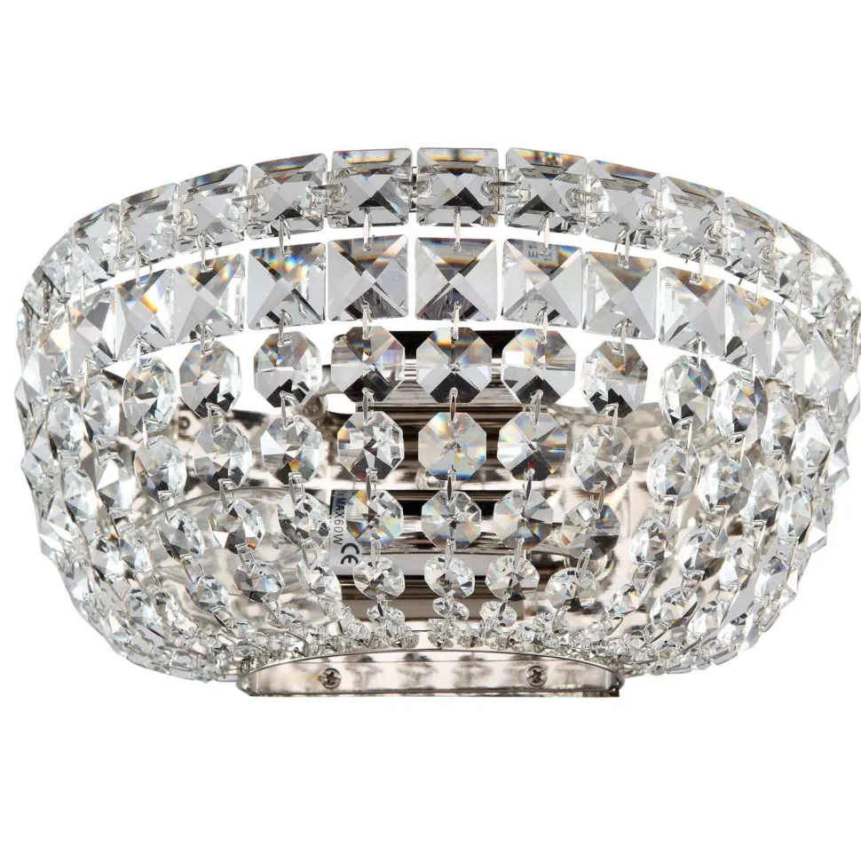 Seinävalaisin Maytoni Diamant Crystal Basfor kromi