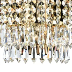 Seinävalaisin Maytoni Diamant Crystal Palace antiikkikulta