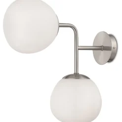 Seinävalaisin Maytoni Modern Erich 2-osainen nikkeli