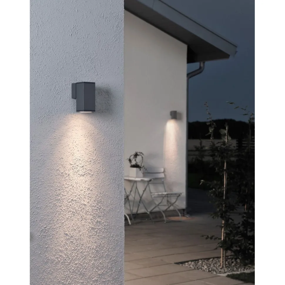 Seinävalaisin Monza 7908-370 65x100x135 mm alas antrasiitti