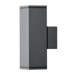 Seinävalaisin Monza 7907-370 65x100x200 mm ylös/alas antrasiitti