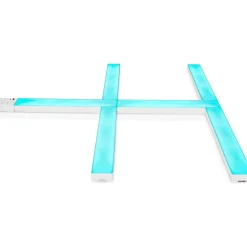 Seinävalaisinpaneeli Nedis WIFILW06RGB SmartLife Wi-Fi LED RGBIC