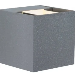 Seinävalaisin Paulmann Cybo LED IP65 80x80mm harmaa