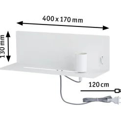Seinävalaisin Paulmann Devara, USB C, E27, himmennettävä, mattamusta
