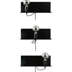 Seinävalaisin Paulmann Devara, USB C, E27, himmennettävä, mattamusta