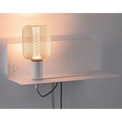 Seinävalaisin Paulmann Devara, USB C, E27, himmennettävä, mattamusta