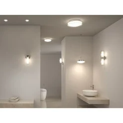 Seinävalaisin Paulmann Luena, IP44, E14, himmennettävä, kromi