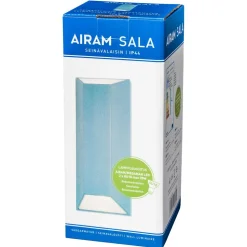 Seinävalaisin Sala IP44 90x90x220 mm ylös/alas harmaa