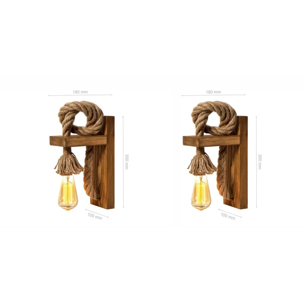 Seinävalaisinsetti Linento Lighting Kendo puu