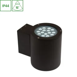 Seinävalaisin Spectrum Torre LED Cree 15° 15W IP44 6000K 252x200x175mm tummanharmaa