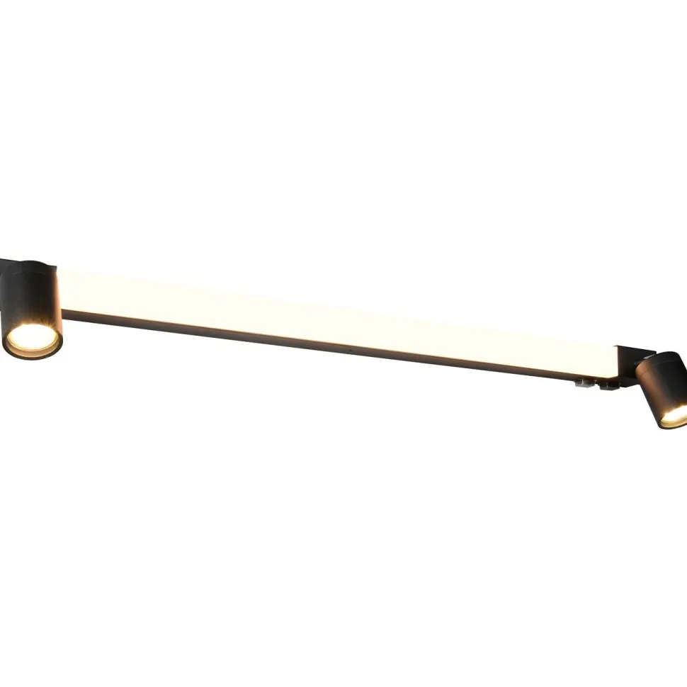 Seinävalaisin Trio Enrico H2O, LED + 2xGU10, eri kokoja ja värejä