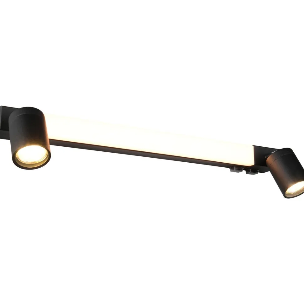 Seinävalaisin Trio Enrico H2O, LED + 2xGU10, eri kokoja ja värejä