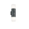 Seinävalaisin Trio Hoosic 330x85x118 mm antrasiitti liiketunnistin