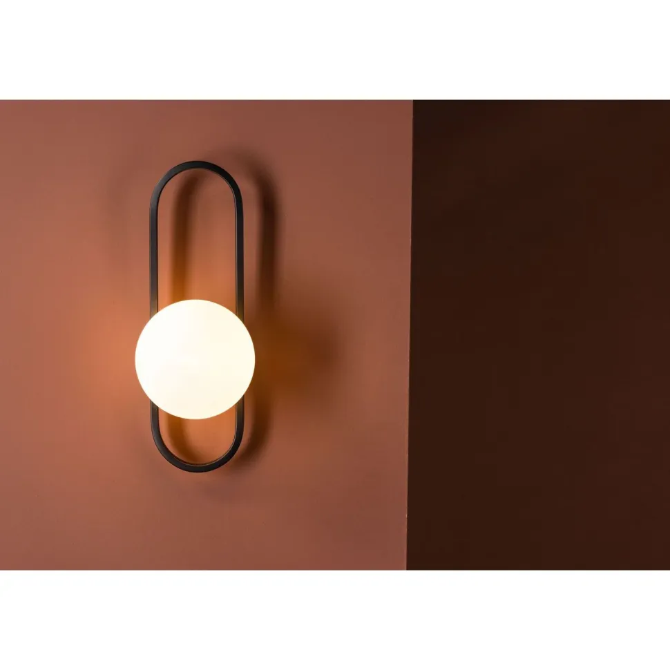 Seinävalaisin Venture Home Alpes, 40x15x19cm, musta