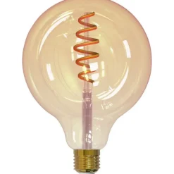 Sisustuslamppu Airam SmartHome GLOBE 125, 4.9W, E27, 350lm, 1800-3000K, amber