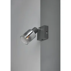 Spotti Trio Cadiz E14 antrasiitti/kromi