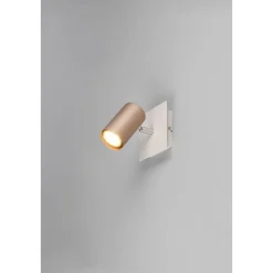 Spotti Trio Marley GU10 valkoinen/ruskea