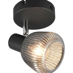 Spotti Trio Tarifa E14 musta/kromi