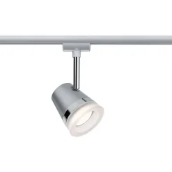 Spottivalaisin kiskoon Paulmann URail Cone, Smart Home Zigbee 3.0, GU10, RGBW+, himmennettävä, mattakromi
