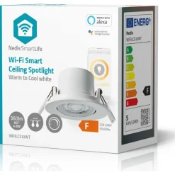 Spottivalaisin Nedis WIFILCS10WT SmartLife Wi-Fi, 360lm