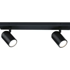 Spottivalaisin Paulmann Zyli 2-osainen IP44 GU10 max. 2x10W himmennettävä mattamusta