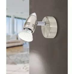 Spottivalaisin Eglo Magnum-Led Ø7cm GU10 kromi