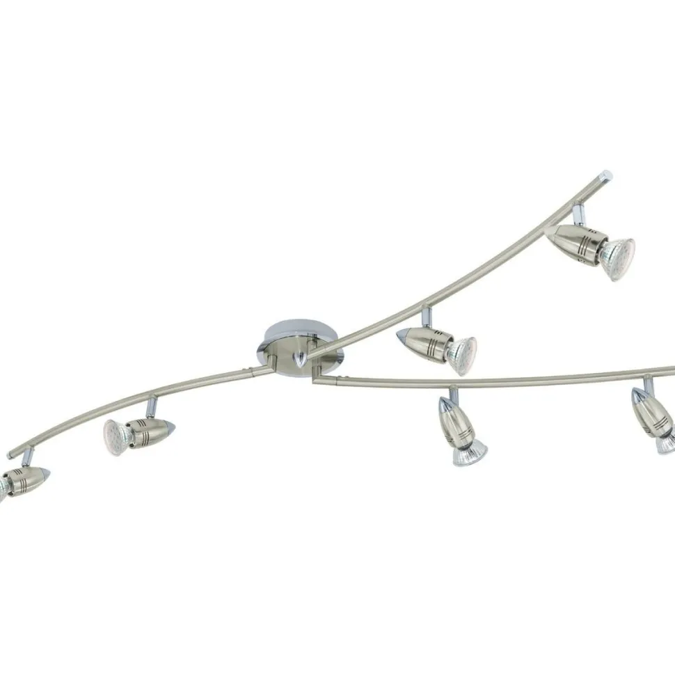 Spottivalaisin Eglo Magnum-Led 6-osainen GU10 kromi