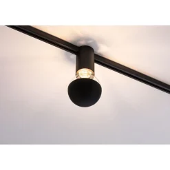 Spottivalaisin kiskoon Paulmann URail, E27, max.20W, himmennettävä, valkoinen