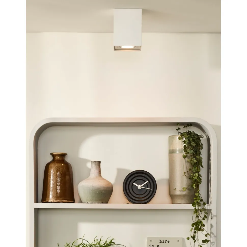 Spottivalaisin Lucide Tube GU10 valkoinen