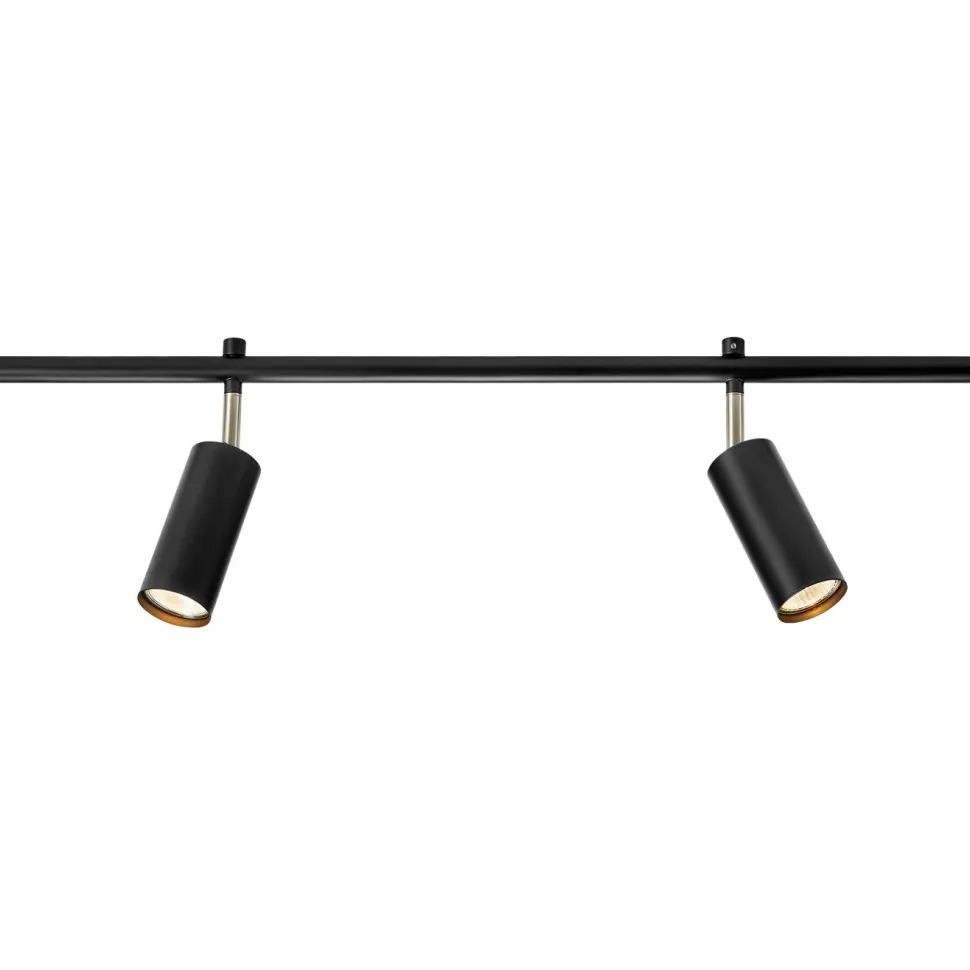 Spottivalaisin Markslöjd Expand Cylinder GU10 70cm musta