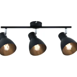 Spottivalaisin Paulmann Davy, E27, 3-osainen, himmennettävä, musta
