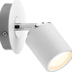 Spottivalaisin Paulmann Tube, IP44, GU10, himmennettävä, valkoinen/kromi
