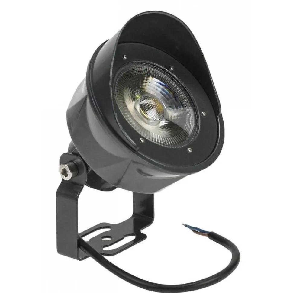 Spottivalaisin Spectrum Flori Spot 25° 24V 5W 3000K IP65 Ø64x100mm musta