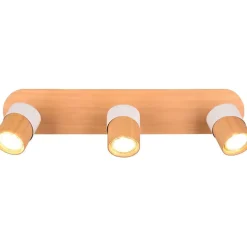 Spottivalaisin Trio Aruni, 3-os, GU10, puu/mattamusta