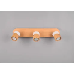 Spottivalaisin Trio Aruni, 3-os, GU10, puu/mattamusta