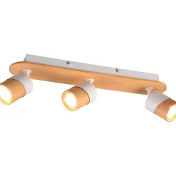 Spottivalaisin Trio Aruni, 3-os, GU10, puu/mattamusta