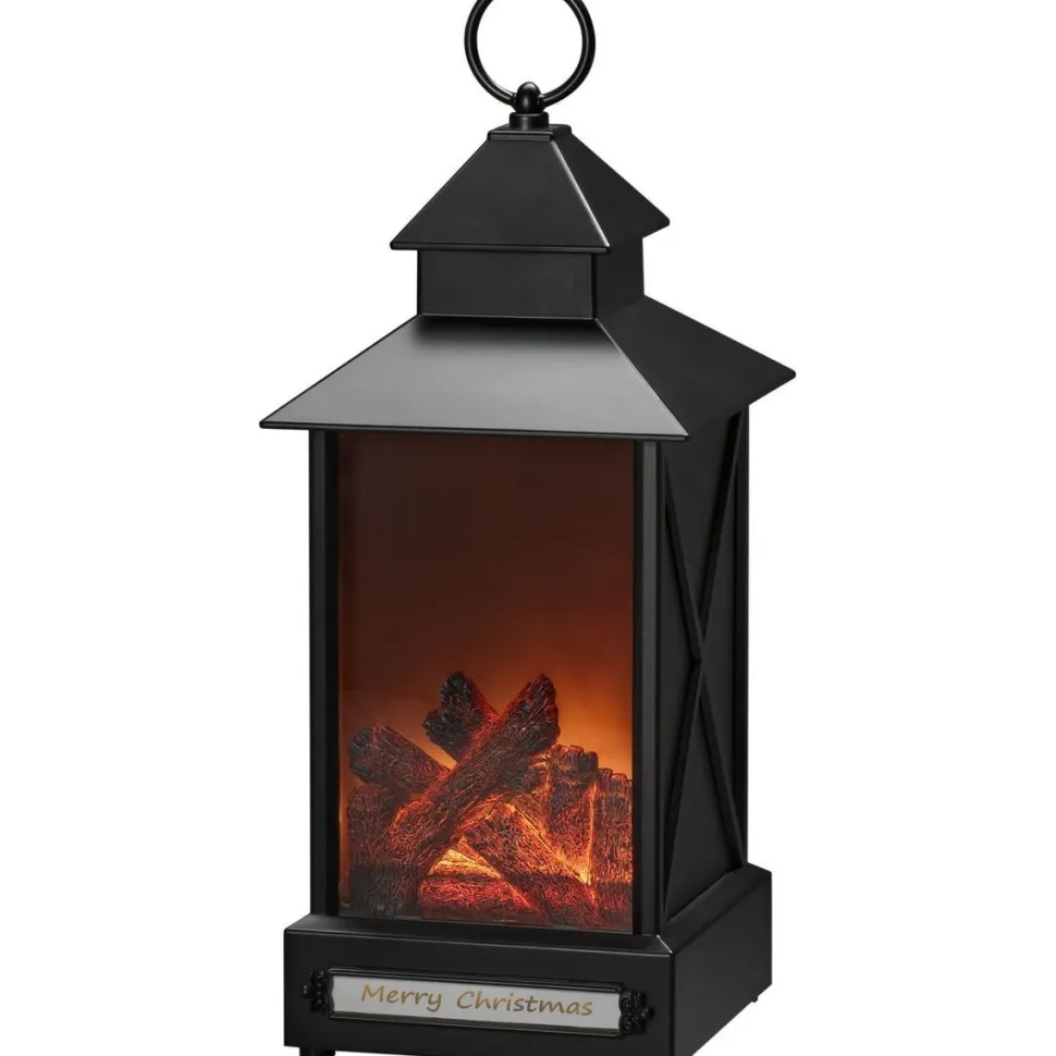 Takkalyhty Konstsmide, 4 LED, tuliefekti, 32cm, paristokäyttöinen