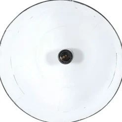 Teollistyylinen riippuvalaisin 25 w musta pyöreä 31 cm e27